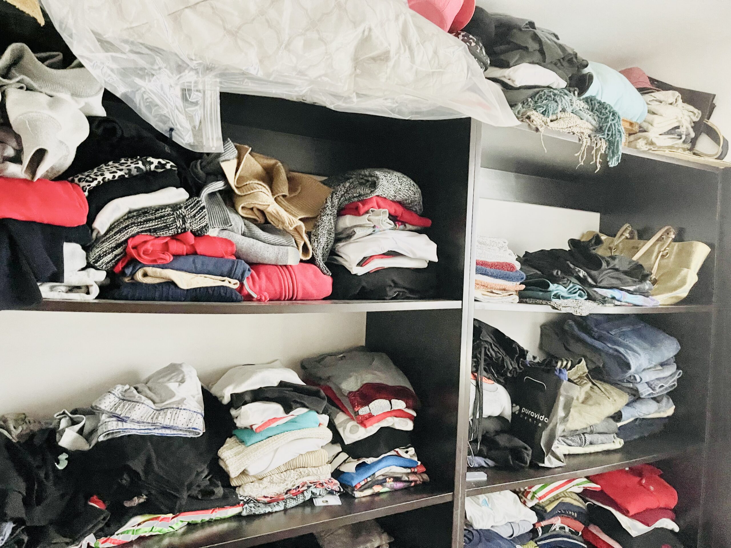 Organización de closet