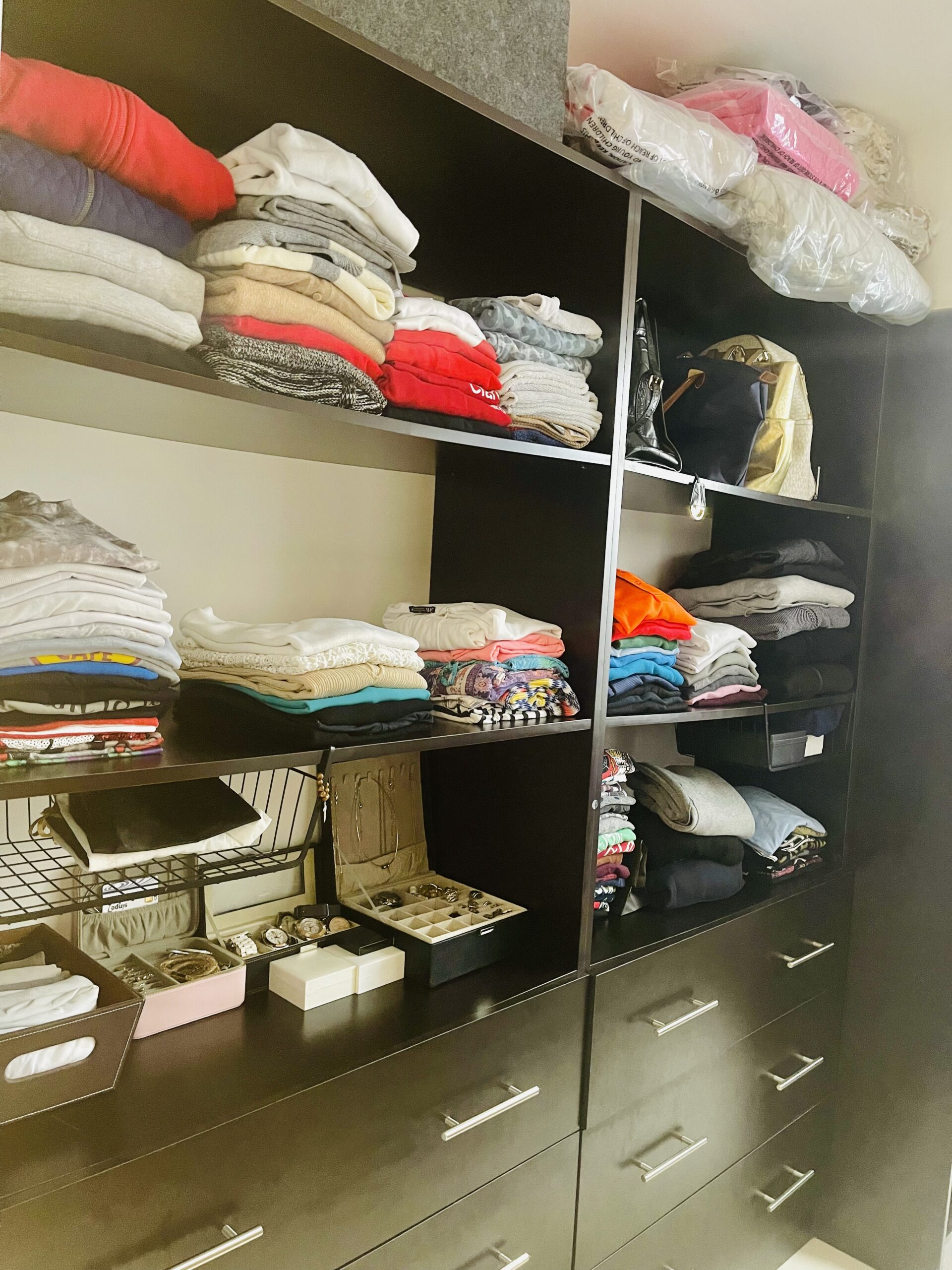 Organización de closet