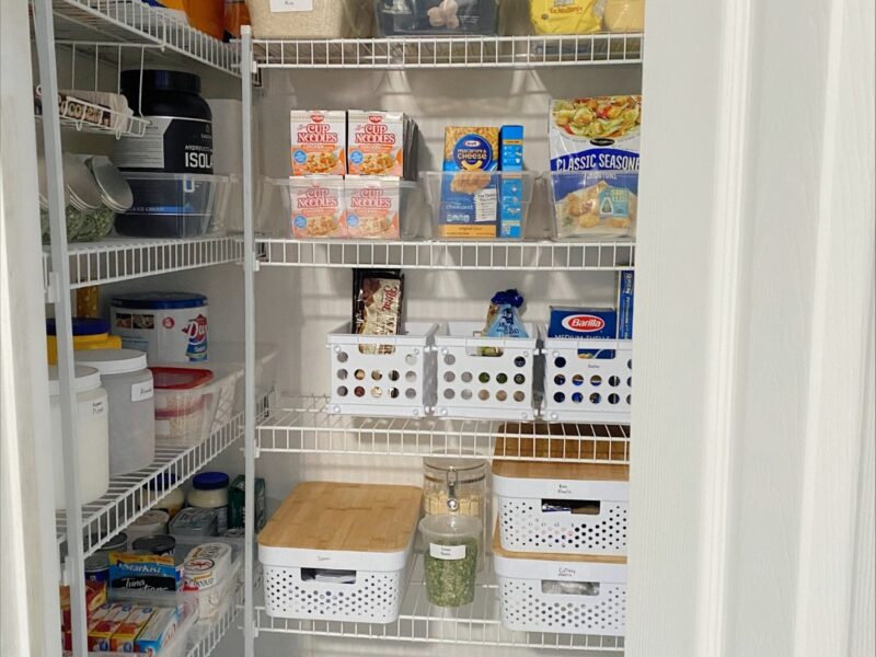 How is your Pantry, is it easy or difficult when it comes to cooking?