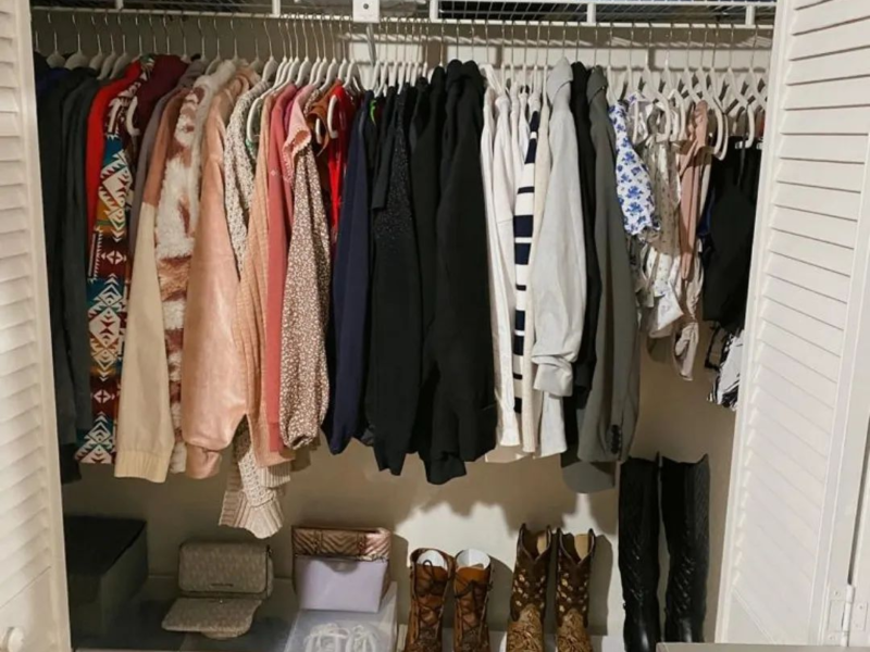 Take back your space in your closet