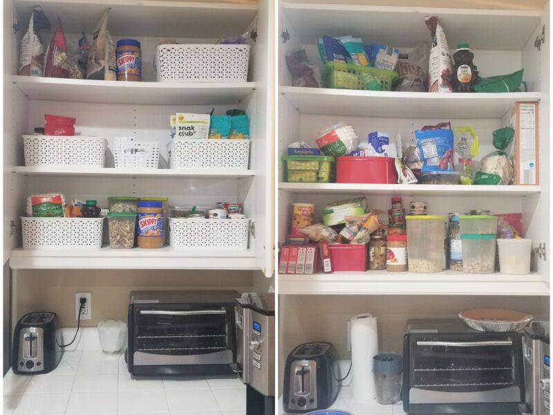 Simple and organized kitchen! Cocina sencilla y organizada.