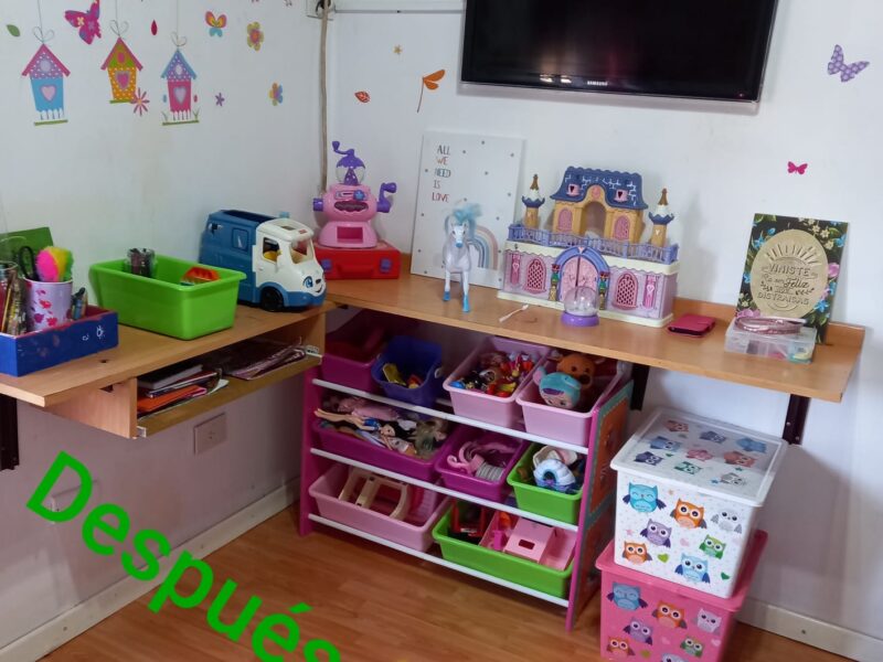 Organización de habitación para niños