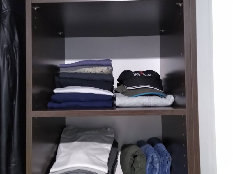 orden y organización del closet principal