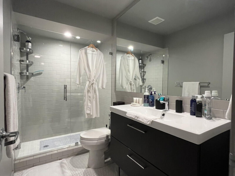 Clean Tidy And Clutter-Free Bathroom