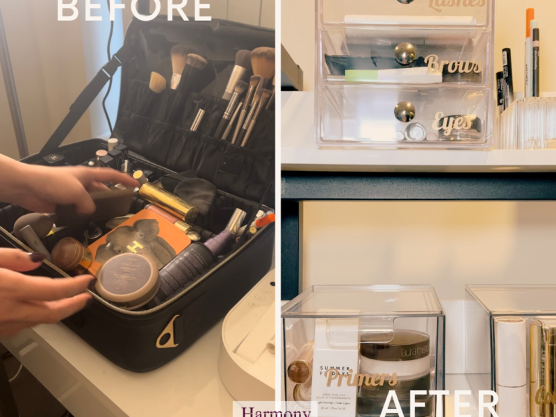 Home Office Professional Make Up Organization Project
