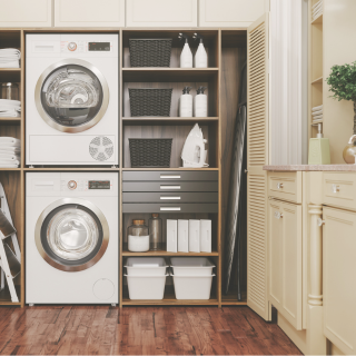 Tidy & Fresh Laundry Space