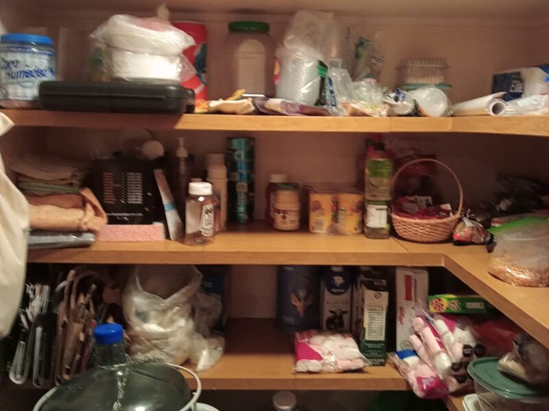 Organización de cocina y despensa