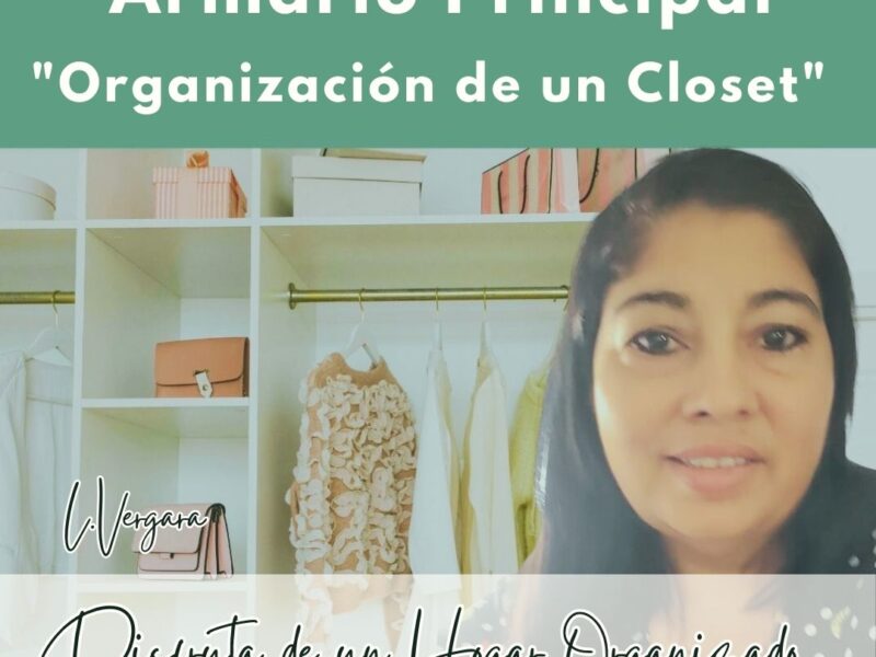 ORGANIZACION DE CLOSET