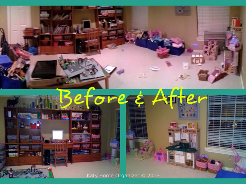 Toys everywhere, an environment that doesn't invite play! ...Juguetes por todas partes, un ambiente que no invita a jugar!