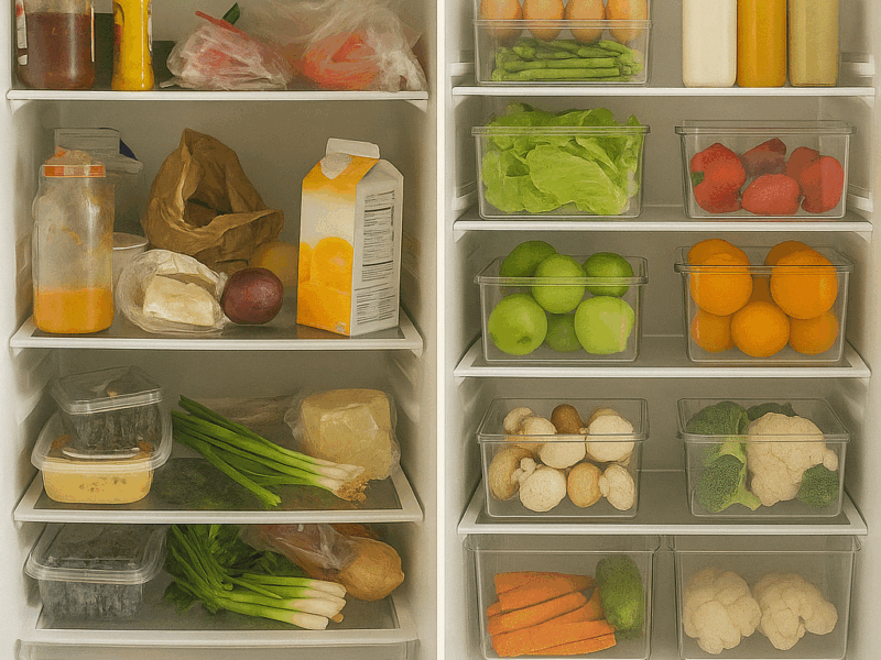 Cada cosa en su lugar: desde los utensilios hasta la despensa.