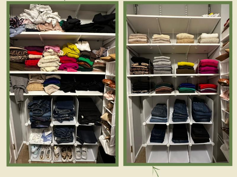Closet Organization with Purpose✨