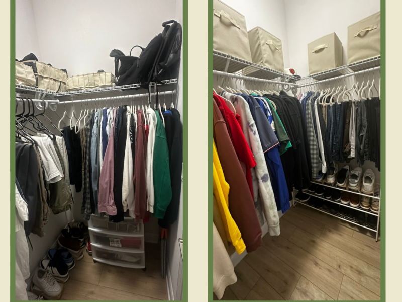 Closet Organization with Purpose✨