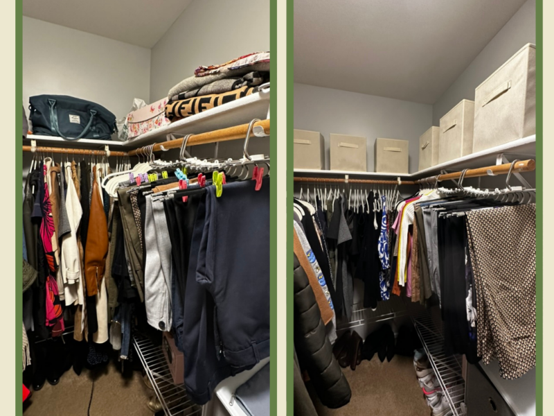 Closet Organization with Purpose✨