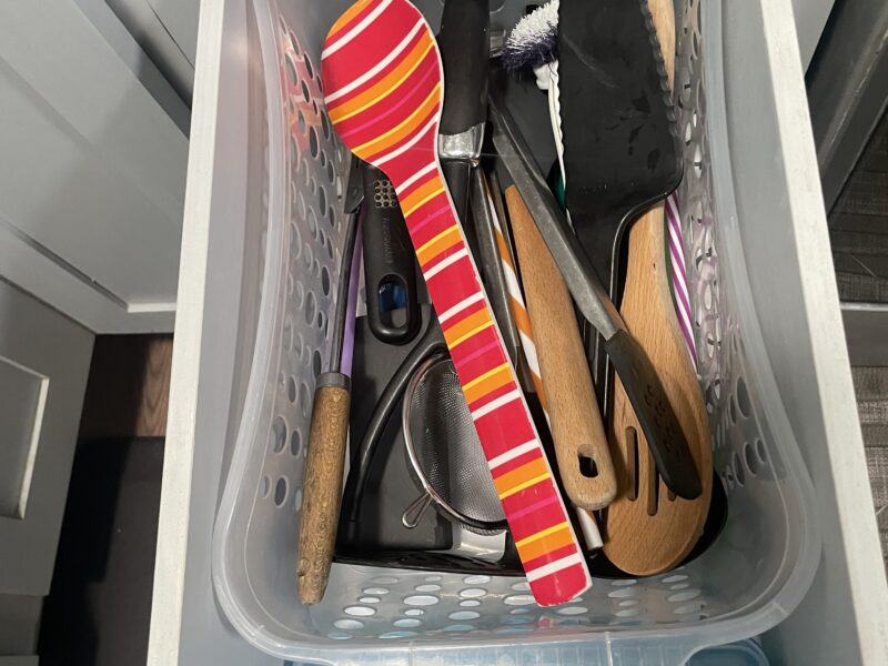 Orden en la cocina gabinetes y cajones